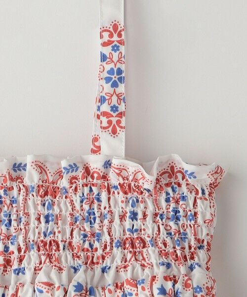 SHIPS / シップス ミニ・ひざ丈スカート | SHIPS Colors:〈洗濯機可能〉2WAY プリント スカート(100~140cm) | 詳細6