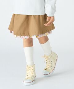 SHIPS / シップス ミニ・ひざ丈スカート | SHIPS Colors: 100~140cm /〈洗濯機可能〉リバーシブル 2WAY スカート