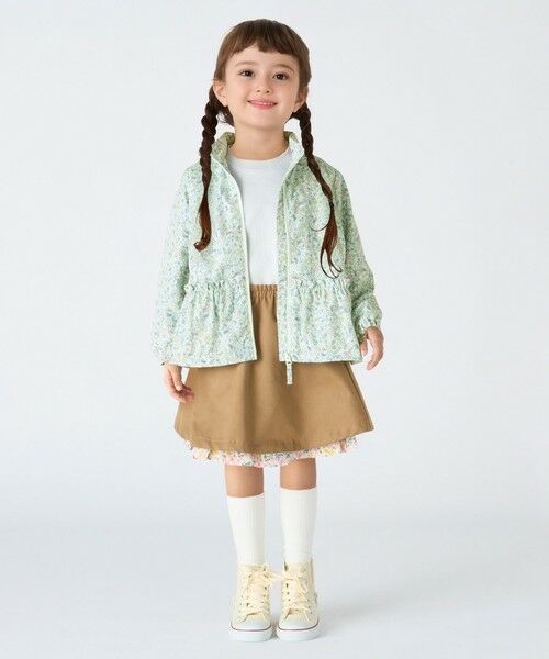 SHIPS / シップス ミニ・ひざ丈スカート | SHIPS Colors: 100~140cm /〈洗濯機可能〉リバーシブル 2WAY スカート | 詳細11