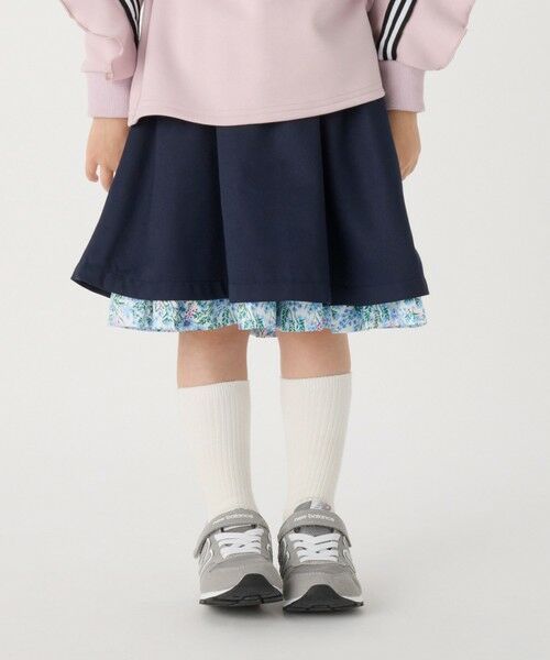 SHIPS / シップス ミニ・ひざ丈スカート | SHIPS Colors: 100~140cm /〈洗濯機可能〉リバーシブル 2WAY スカート | 詳細19