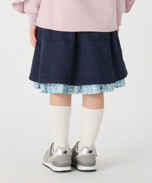 SHIPS / シップス ミニ・ひざ丈スカート | SHIPS Colors: 100~140cm /〈洗濯機可能〉リバーシブル 2WAY スカート | 詳細21