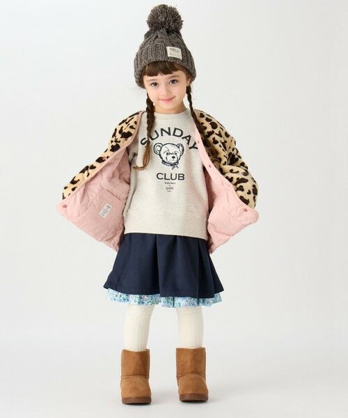 SHIPS / シップス ミニ・ひざ丈スカート | SHIPS Colors: 100~140cm /〈洗濯機可能〉リバーシブル 2WAY スカート | 詳細22