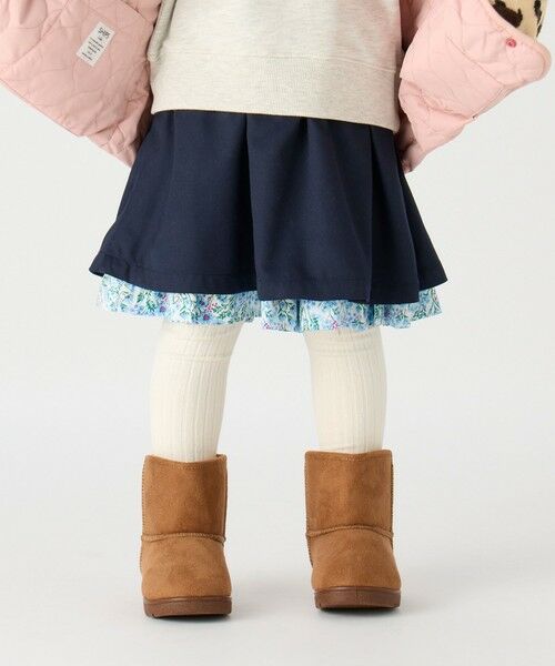 SHIPS / シップス ミニ・ひざ丈スカート | SHIPS Colors: 100~140cm /〈洗濯機可能〉リバーシブル 2WAY スカート | 詳細24