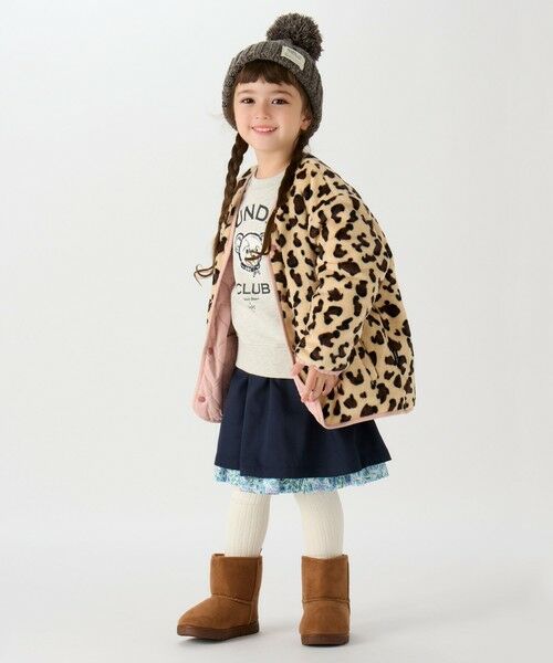 SHIPS / シップス ミニ・ひざ丈スカート | SHIPS Colors: 100~140cm /〈洗濯機可能〉リバーシブル 2WAY スカート | 詳細25