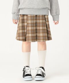 SHIPS / シップス ミニ・ひざ丈スカート | SHIPS Colors:100〜140cm /〈洗濯機可能〉 リンク チェック スカート