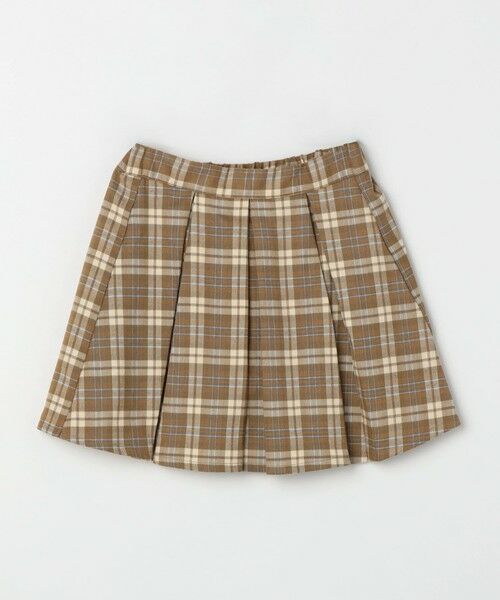 SHIPS / シップス ミニ・ひざ丈スカート | SHIPS Colors:100〜140cm /〈洗濯機可能〉 リンク チェック スカート | 詳細1