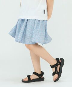 SHIPS / シップス ショート・ハーフ・半端丈パンツ | SHIPS Colors:〈洗濯機可能〉フラワー プリント ガウチョ パンツ(80~130cm)