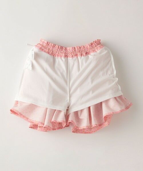 SHIPS / シップス ショート・ハーフ・半端丈パンツ | SHIPS Colors:〈洗濯機可能〉フラワー プリント ガウチョ パンツ(80~130cm) | 詳細3