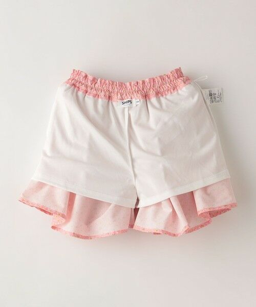 SHIPS / シップス ショート・ハーフ・半端丈パンツ | SHIPS Colors:〈洗濯機可能〉フラワー プリント ガウチョ パンツ(80~130cm) | 詳細4