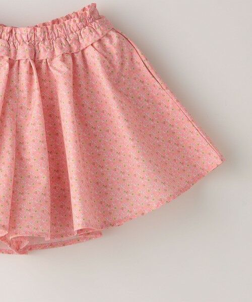 SHIPS / シップス ショート・ハーフ・半端丈パンツ | SHIPS Colors:〈洗濯機可能〉フラワー プリント ガウチョ パンツ(80~130cm) | 詳細8