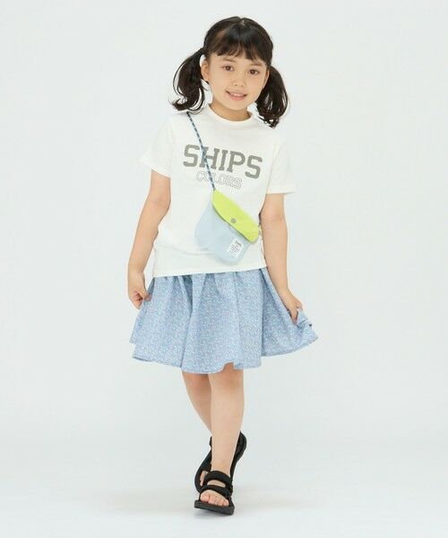 SHIPS / シップス ショート・ハーフ・半端丈パンツ | SHIPS Colors:〈洗濯機可能〉フラワー プリント ガウチョ パンツ(80~130cm) | 詳細17