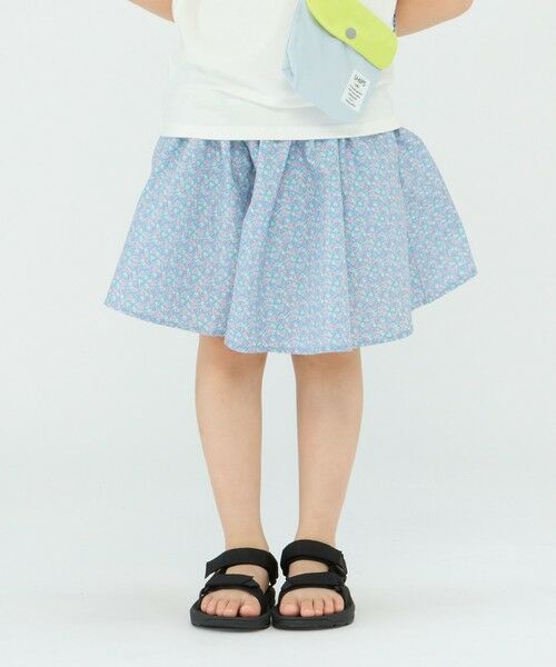 SHIPS / シップス ショート・ハーフ・半端丈パンツ | SHIPS Colors:〈洗濯機可能〉フラワー プリント ガウチョ パンツ(80~130cm) | 詳細19