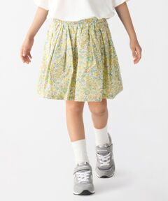 SHIPS / シップス ショート・ハーフ・半端丈パンツ | SHIPS Colors:90〜140cm / 〈洗濯機可能〉フラワー タック キュロット