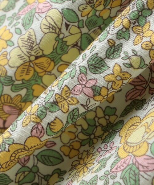 SHIPS / シップス ショート・ハーフ・半端丈パンツ | 《新色予約》SHIPS Colors:90〜140cm/〈洗濯機可能〉フラワー タック キュロット◆ | 詳細6