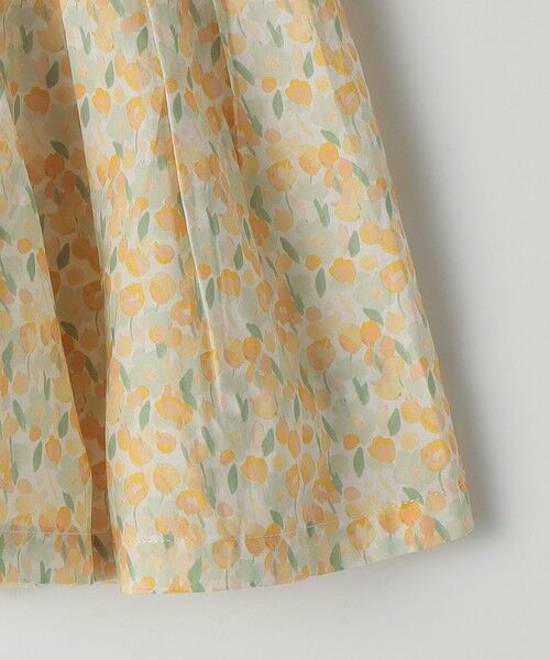 SHIPS / シップス ショート・ハーフ・半端丈パンツ | 《新色予約》SHIPS Colors:90〜140cm/〈洗濯機可能〉フラワー タック キュロット◆ | 詳細15