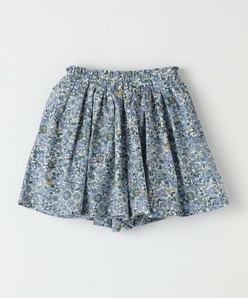 SHIPS / シップス ショート・ハーフ・半端丈パンツ | SHIPS Colors:90〜140cm / 〈洗濯機可能〉フラワー タック キュロット | 詳細4