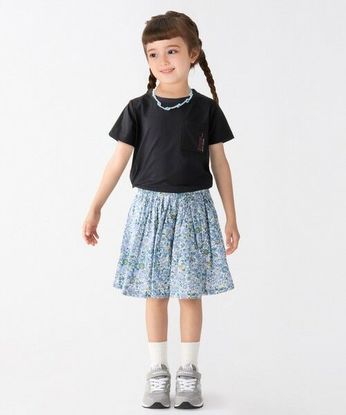 SHIPS / シップス ショート・ハーフ・半端丈パンツ | 《新色予約》SHIPS Colors:90〜140cm/〈洗濯機可能〉フラワー タック キュロット◆ | 詳細26