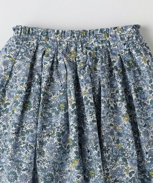 SHIPS / シップス ショート・ハーフ・半端丈パンツ | SHIPS Colors:90〜140cm / 〈洗濯機可能〉フラワー タック キュロット | 詳細8