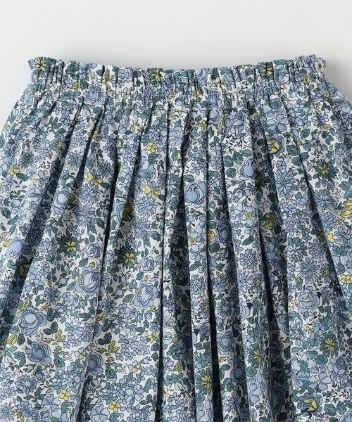 SHIPS / シップス ショート・ハーフ・半端丈パンツ | SHIPS Colors:90〜140cm / 〈洗濯機可能〉フラワー タック キュロット | 詳細9