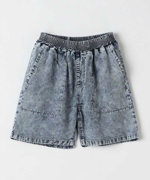SHIPS / シップス ショート・ハーフ・半端丈パンツ | SHIPS Colors:〈接触冷感・洗濯機可能〉クールタッチ デニム ショーツ(90〜140cm) | 詳細5
