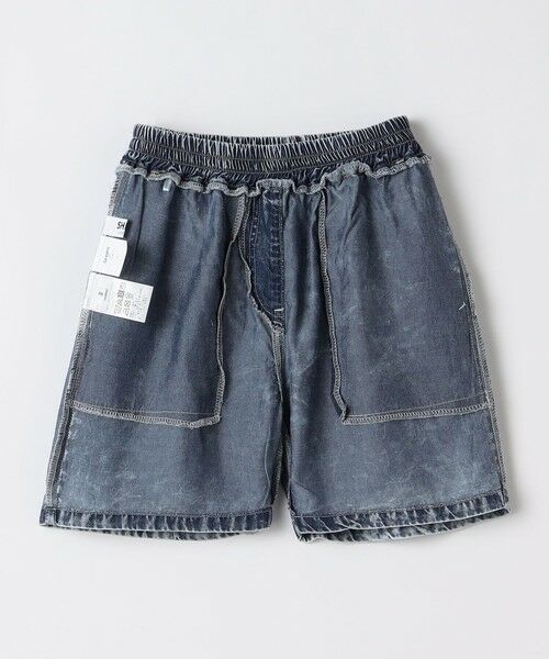 SHIPS / シップス ショート・ハーフ・半端丈パンツ | SHIPS Colors:〈接触冷感・洗濯機可能〉クールタッチ デニム ショーツ(90〜140cm) | 詳細7