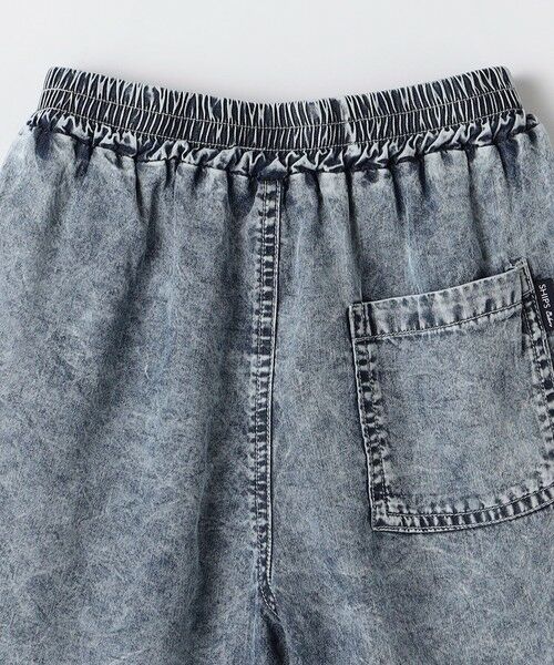 SHIPS / シップス ショート・ハーフ・半端丈パンツ | SHIPS Colors:〈接触冷感・洗濯機可能〉クールタッチ デニム ショーツ(90〜140cm) | 詳細10