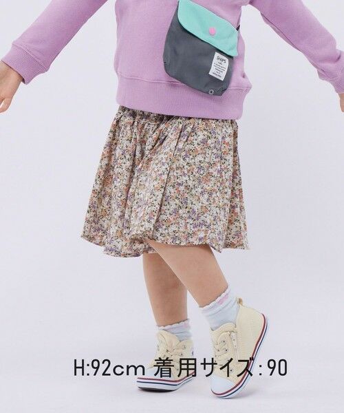 SHIPS / シップス その他パンツ | SHIPS Colors:フラワー プリント ガウチョパンツ(80~130cm) | 詳細3