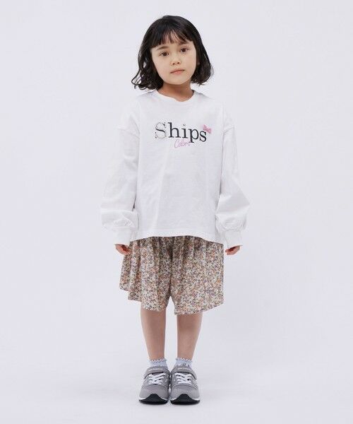 SHIPS / シップス その他パンツ | SHIPS Colors:フラワー プリント ガウチョパンツ(80~130cm) | 詳細10