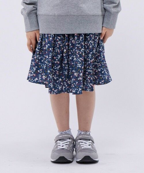 SHIPS / シップス その他パンツ | SHIPS Colors:フラワー プリント ガウチョパンツ(80~130cm)(ネイビー)