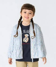 SHIPS / シップス ブルゾン | SHIPS Colors:80〜130cm /フラワープリント ジップフード ブルゾン◇