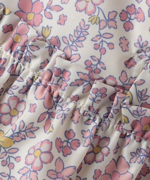 SHIPS / シップス ブルゾン | SHIPS Colors:80〜130cm /フラワープリント ジップフード ブルゾン◇ | 詳細3