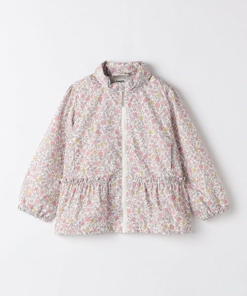 SHIPS / シップス ブルゾン | SHIPS Colors:80〜130cm /フラワープリント ジップフード ブルゾン◇ | 詳細1