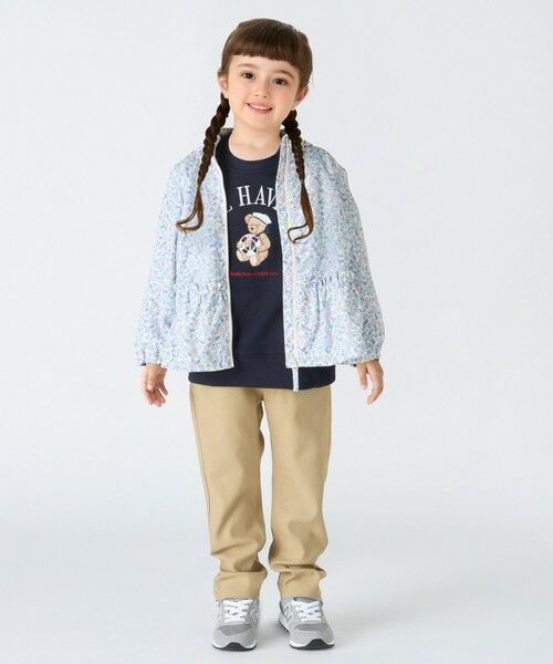 SHIPS / シップス ブルゾン | SHIPS Colors:80〜130cm /フラワープリント ジップフード ブルゾン◇ | 詳細7