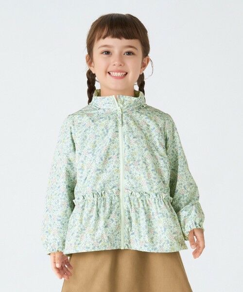 SHIPS / シップス ブルゾン | SHIPS Colors:80〜130cm /フラワープリント ジップフード ブルゾン◇ | 詳細11