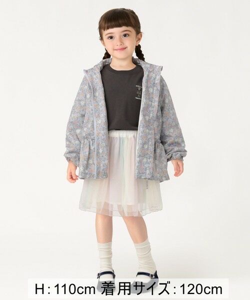 SHIPS / シップス ブルゾン | 《一部追加予約》SHIPS Colors:80〜130cm /フラワープリント ジップフード ブルゾン◆ | 詳細27
