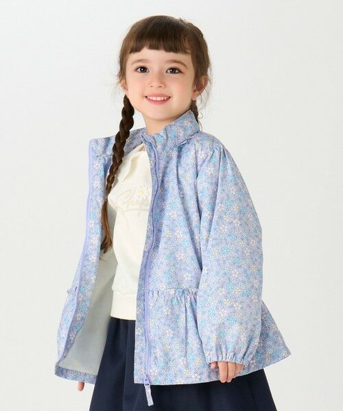 SHIPS / シップス ブルゾン | SHIPS Colors:80〜130cm /フラワープリント ジップフード ブルゾン◇ | 詳細27