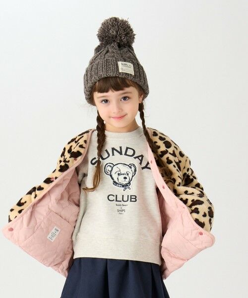 SHIPS / シップス ブルゾン | SHIPS Colors: 80〜130cm / リバーシブル キルティング ボア ブルゾン | 詳細4