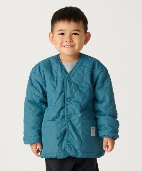 SHIPS / シップス ブルゾン | SHIPS Colors: 80〜130cm / リバーシブル キルティング ボア ブルゾン | 詳細18