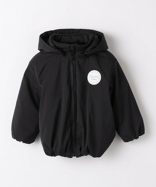 SHIPS / シップス ダウンジャケット・ベスト | SHIPS Colors:90〜140cm /〈洗濯機可能〉パディング フード ブルゾン | 詳細1