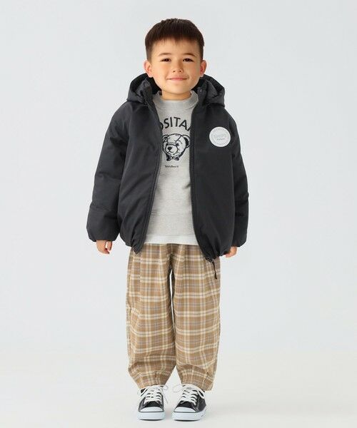 SHIPS / シップス ダウンジャケット・ベスト | SHIPS Colors:90〜140cm /〈洗濯機可能〉パディング フード ブルゾン | 詳細5