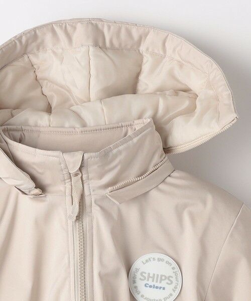 SHIPS / シップス ダウンジャケット・ベスト | SHIPS Colors:90〜140cm /〈洗濯機可能〉パディング フード ブルゾン | 詳細9
