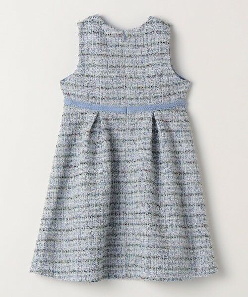 SHIPS / シップス ロング・マキシ丈ワンピース | SHIPS Colors:120〜130cm / オケージョン ツイード ワンピース | 詳細5