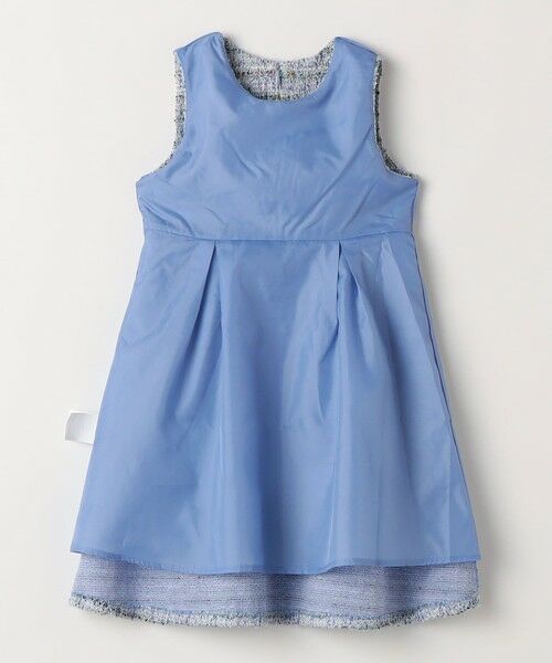 SHIPS / シップス ロング・マキシ丈ワンピース | SHIPS Colors:120〜130cm / オケージョン ツイード ワンピース | 詳細6