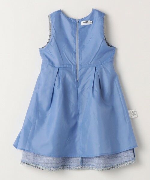SHIPS / シップス ロング・マキシ丈ワンピース | SHIPS Colors:120〜130cm / オケージョン ツイード ワンピース | 詳細7