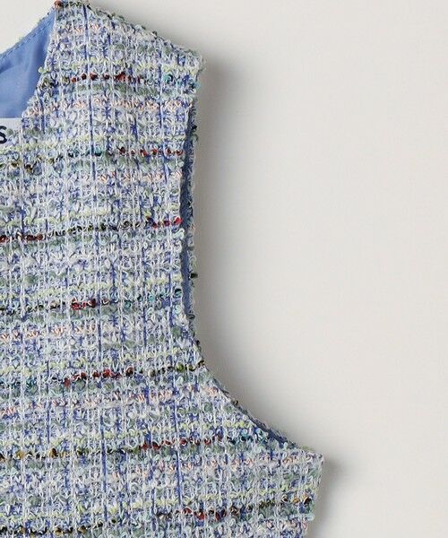 SHIPS / シップス ロング・マキシ丈ワンピース | SHIPS Colors:120〜130cm / オケージョン ツイード ワンピース | 詳細9