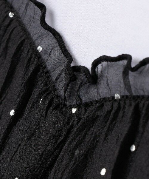 SHIPS / シップス ロング・マキシ丈ワンピース | SHIPS Colors:100〜140cm /〈洗濯機可能〉グリッター ドット ワンピース | 詳細12