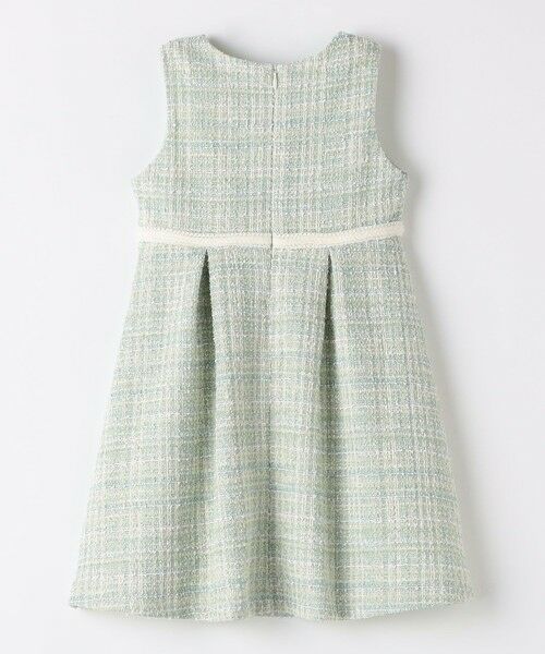 SHIPS / シップス ロング・マキシ丈ワンピース | SHIPS Colors:110〜130cm / オケージョン ツイードライク ワンピース | 詳細2