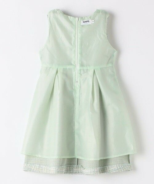 SHIPS / シップス ロング・マキシ丈ワンピース | SHIPS Colors:110〜130cm / オケージョン ツイードライク ワンピース | 詳細8