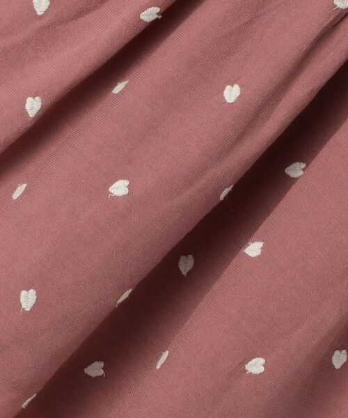 SHIPS / シップス ロング・マキシ丈ワンピース | SHIPS Colors: 100〜140cm /〈洗濯機可能〉ハート エンブロイダリー ワンピース | 詳細16