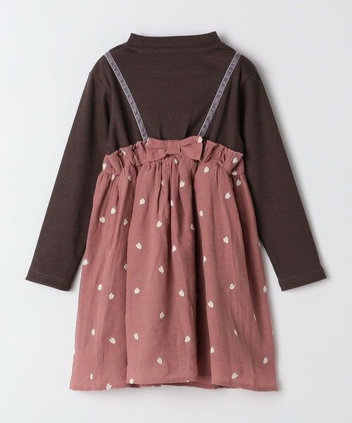 SHIPS / シップス ロング・マキシ丈ワンピース | SHIPS Colors: 100〜140cm /〈洗濯機可能〉ハート エンブロイダリー ワンピース | 詳細8